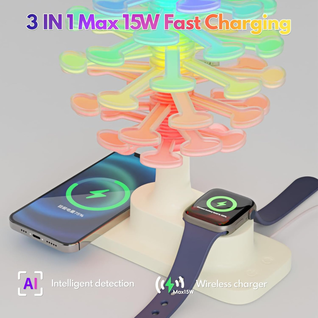 Spiral Charging Lamp – Light & Cozy Decor