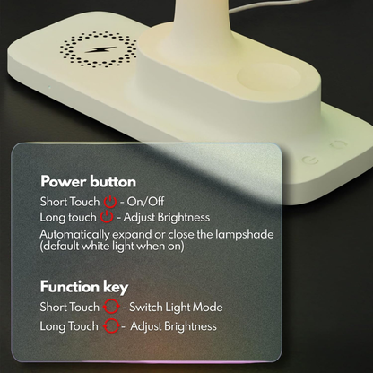 Spiral Charging Lamp – Light & Cozy Decor